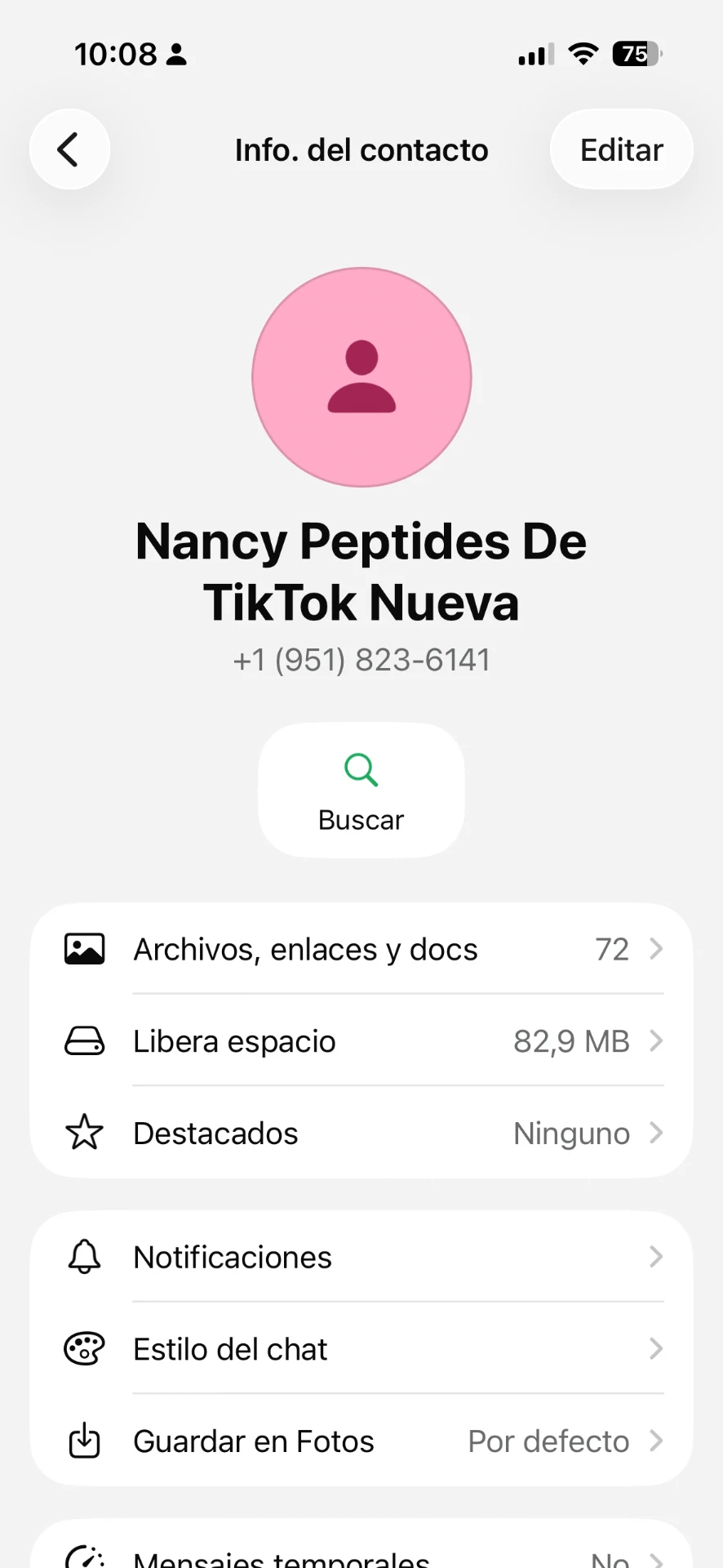 EV-05 · Contacto WhatsApp +1 ···6141